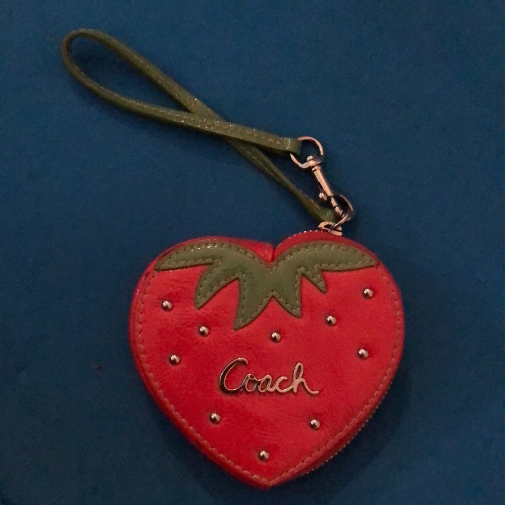 Coach Strawberry coin purse - Picture 1 of 1